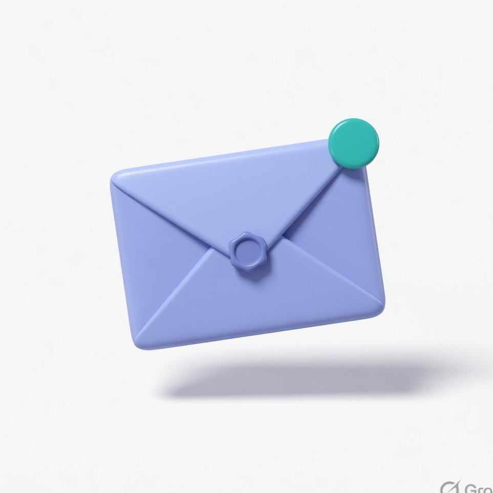 Envelope illustration for income tax notice help