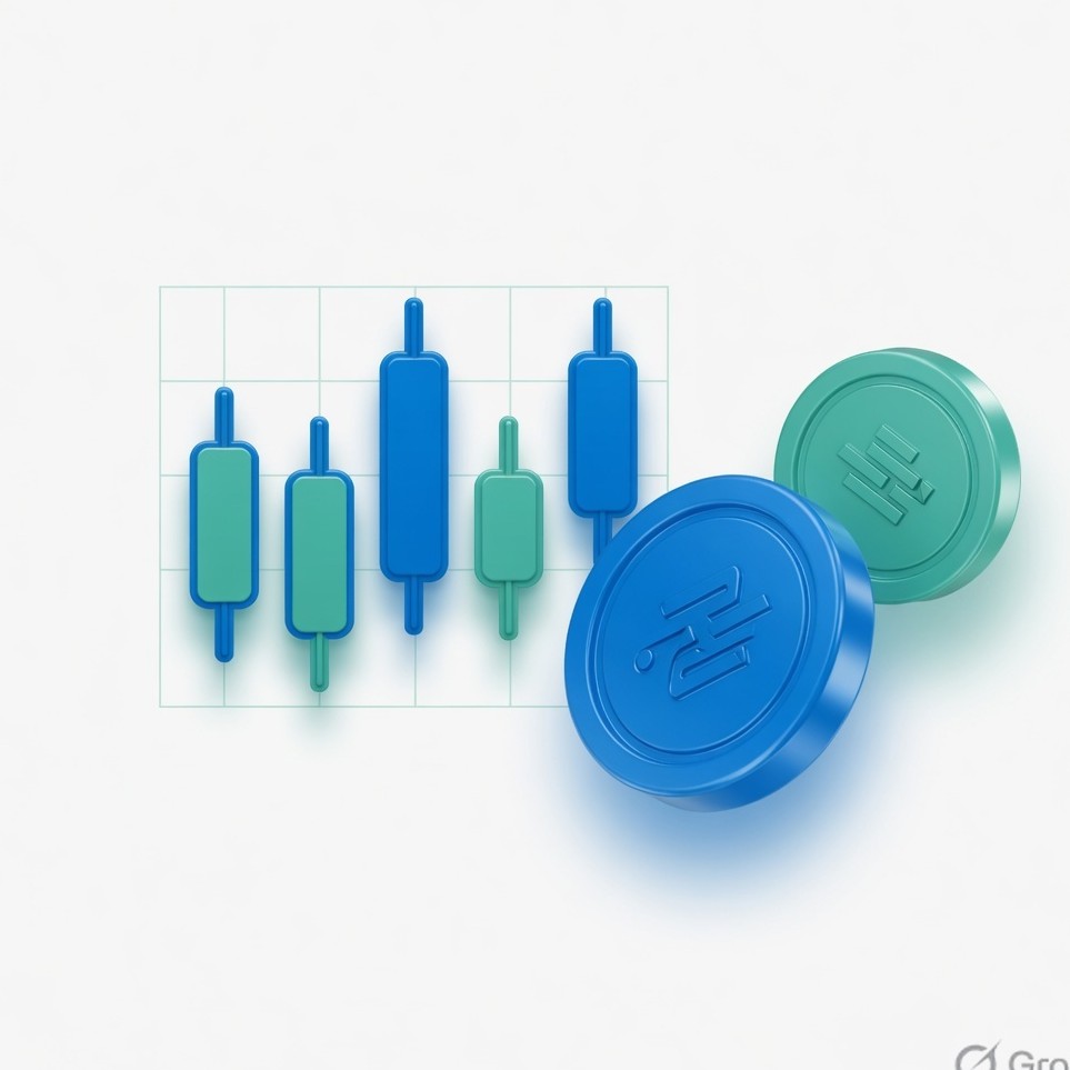 Market chart illustration for F&O and capital gains ITR